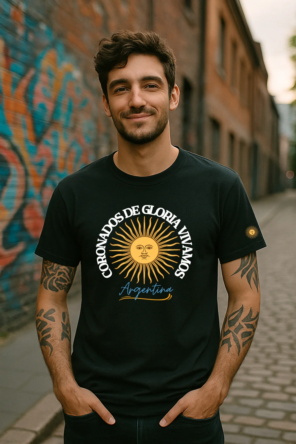 Remera “Coronados de Gloria” – Sol Argentino
